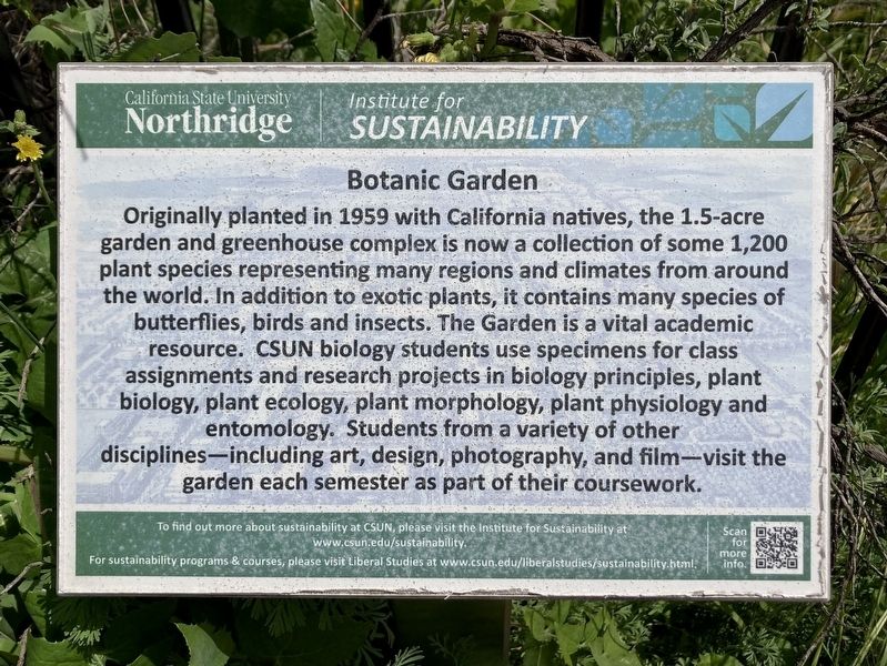 Botanic Garden Marker image. Click for full size.