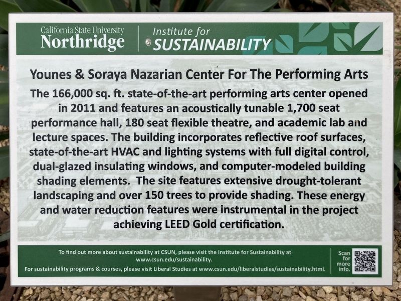 Center for the Performing Arts Marker. Click for full size. Center for the Performing Arts Marker image. Click for full size.