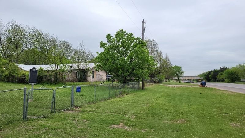 The view of the Balch-Senterwood Cemetery and Marker from the street. Click for full size. The view of the Balch-Senterwood Cemetery and Marker from the street image. Click for full size.