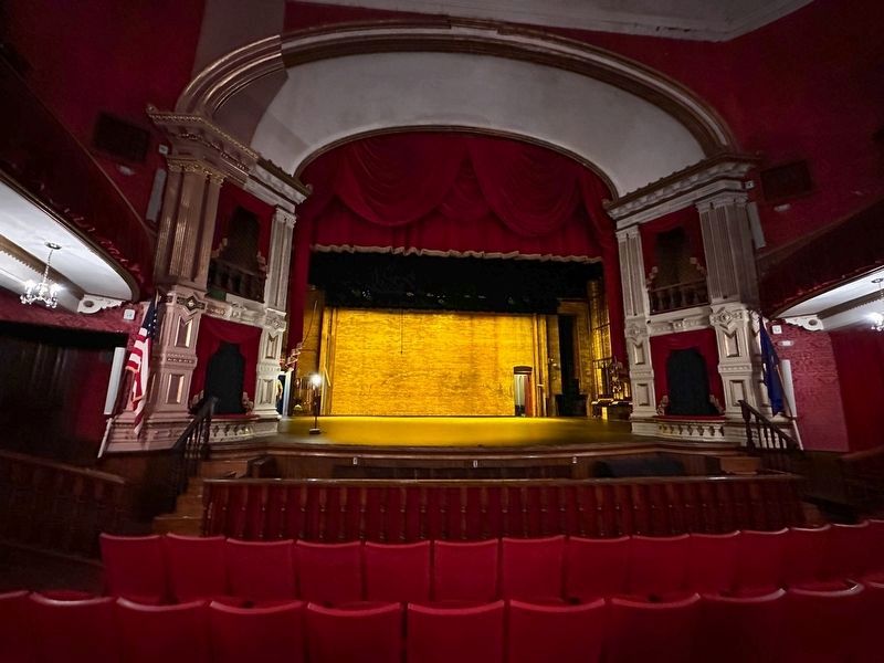 Tibbits Opera House Stage image. Click for full size.
