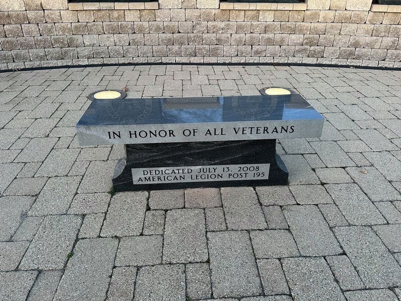 Jonesville Veterans Memorial image. Click for full size.