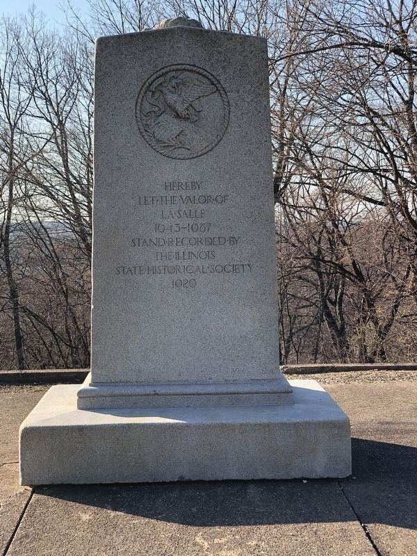 Fort Crevecœur Marker, Side Two. Click for full size. Fort Crevecœur Marker, Side Two image. Click for full size.