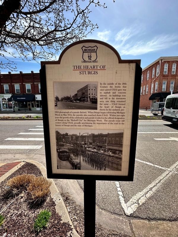 The Heart of Sturgis Marker image. Click for full size.