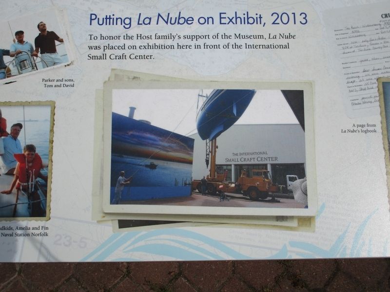 Sloop La Nube Marker. Click for full size. Sloop La Nube Marker image. Click for full size.