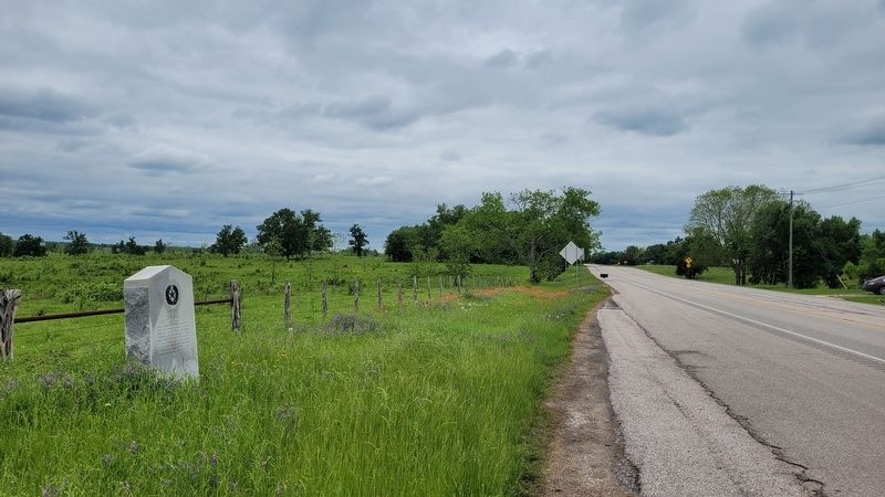 The view of the Site of Trinidad Marker from the street image. Click for full size.