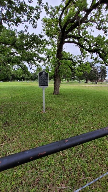 Park Cemetery Marker. Click for full size. Park Cemetery Marker image. Click for full size.