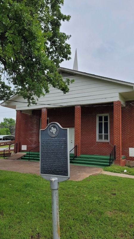 The Shiloh Missionary Baptist Church and Marker. Click for full size. The Shiloh Missionary Baptist Church and Marker image. Click for full size.