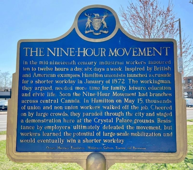 The Nine-hour Movement Marker image. Click for full size.