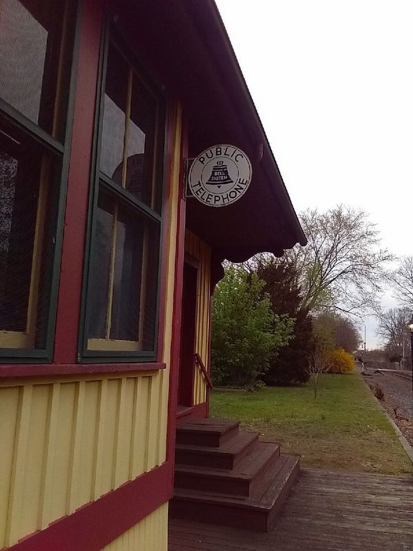 Berlin Railroad Station Marker image. Click for full size.
