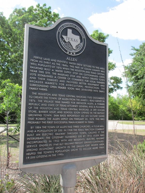 Allen Marker. Click for full size. Allen Marker image. Click for full size.