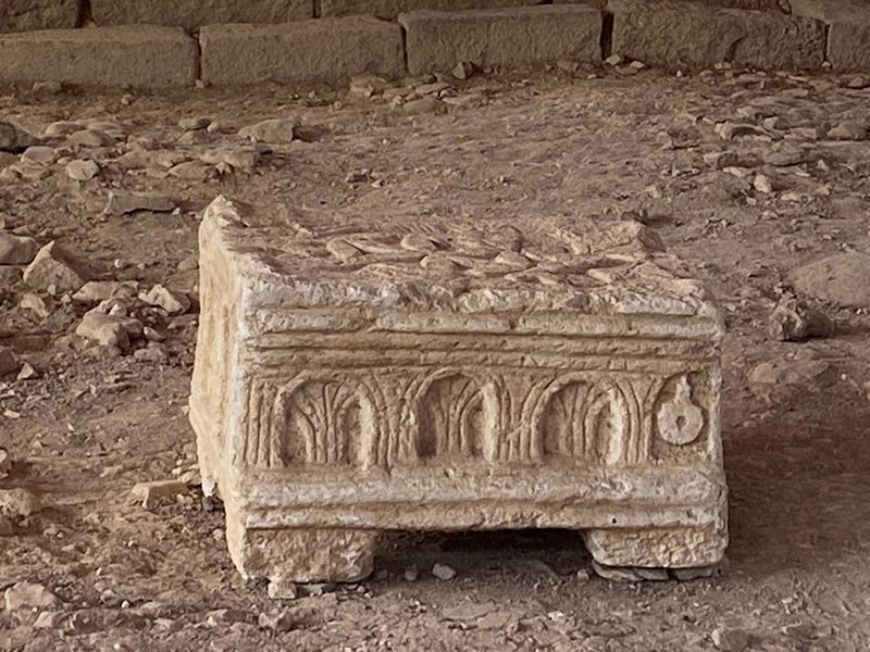 The table that the Torah Scroll was read from. Click for full size. The table that the Torah Scroll was read from image. Click for full size.