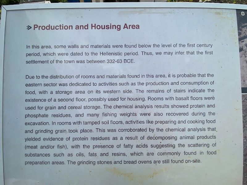 Production and Housing Area II Marker image. Click for full size.