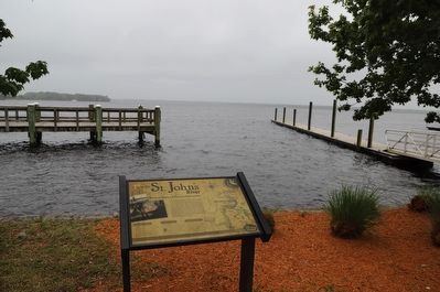 Explore the St. Johns River Marker image. Click for full size.