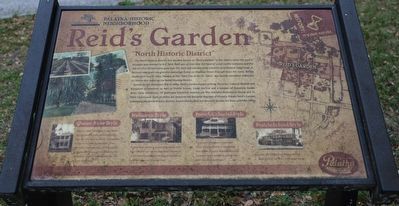 Reid's Garden Marker. Click for full size. Reid's Garden Marker image. Click for full size.