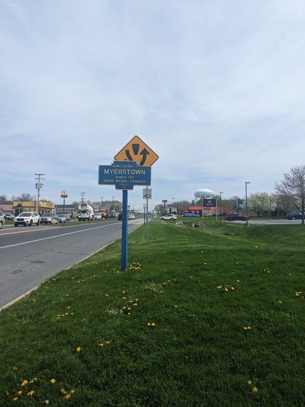 Myerstown Marker image. Click for full size.