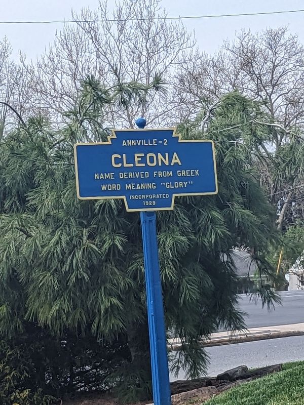 Cleona Marker image. Click for full size.