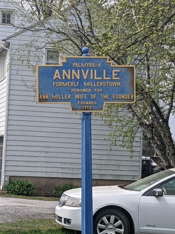 Annville Marker image. Click for full size.
