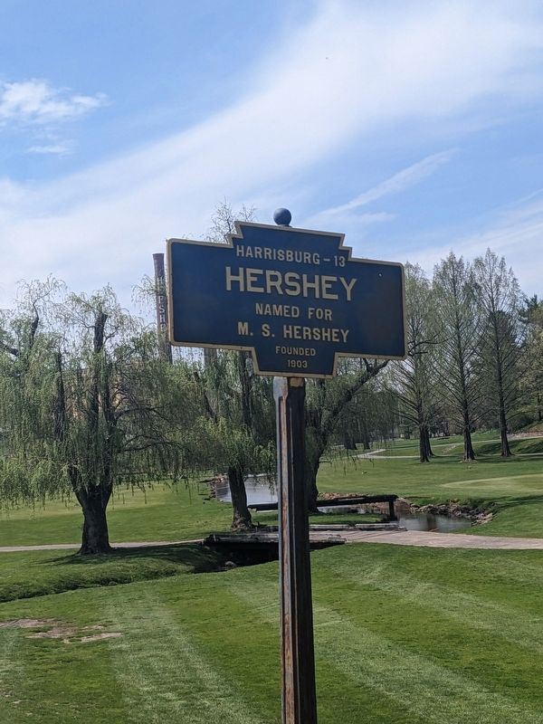 Hershey Marker image. Click for full size.