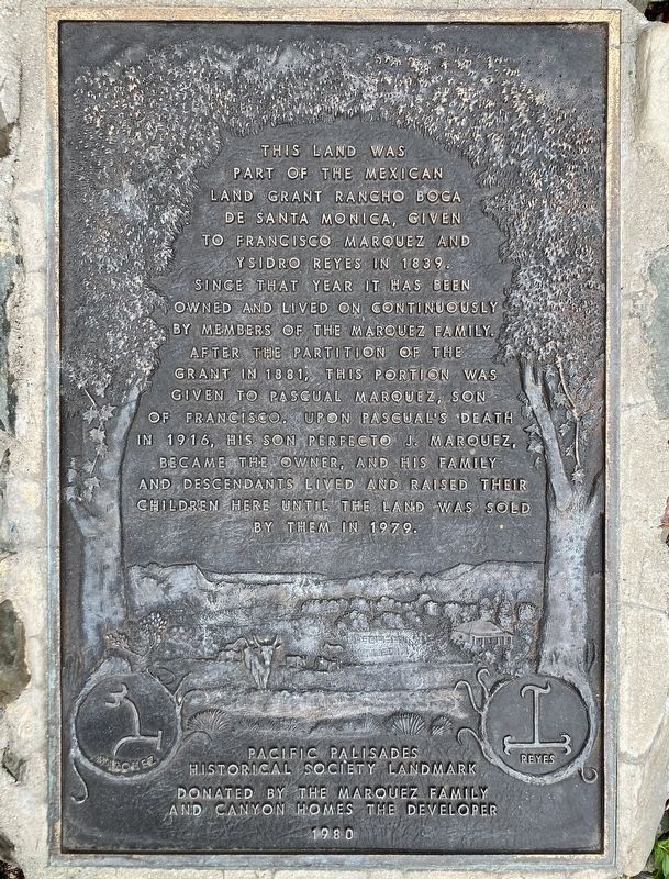 Pacific Palisades Marker image. Click for full size.