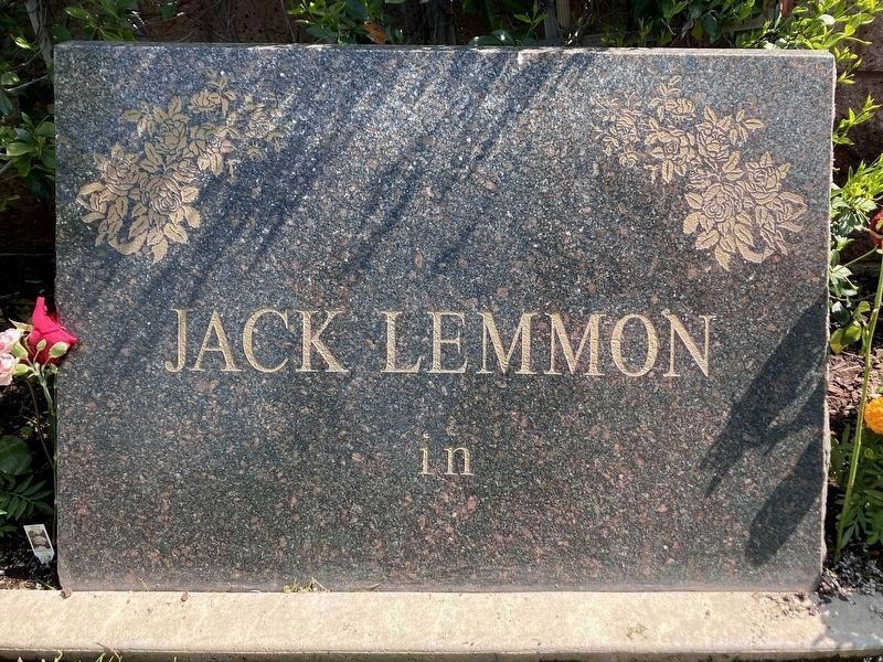 Jack Lemmon. Click for full size. Jack Lemmon image. Click for full size.