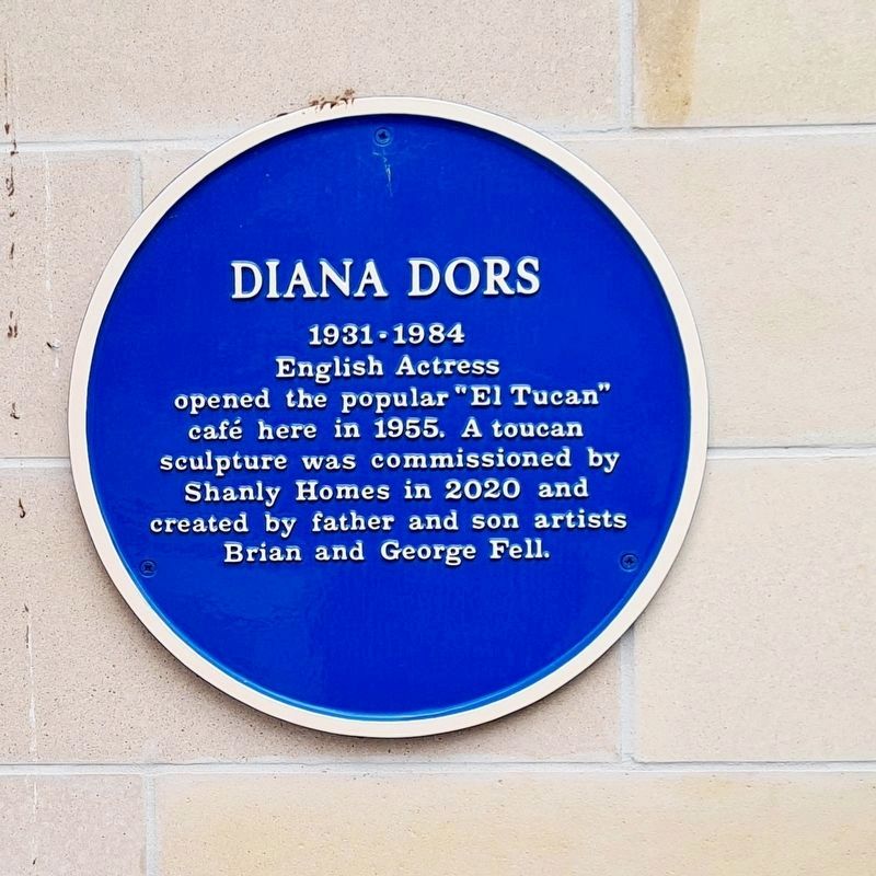 Diana Dors Marker image. Click for more information.