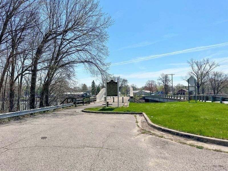 Mottville Bridge Marker image. Click for full size.