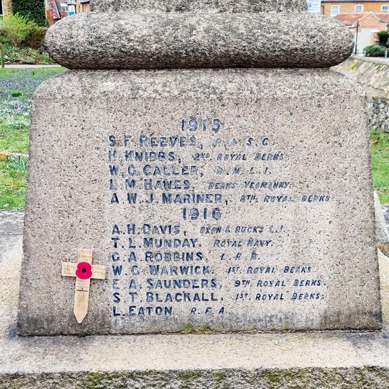 Twyford War Memorial image. Click for full size.
