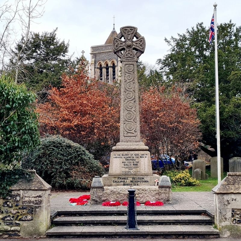 Twyford War Memorial. Click for full size. Twyford War Memorial image. Click for full size.