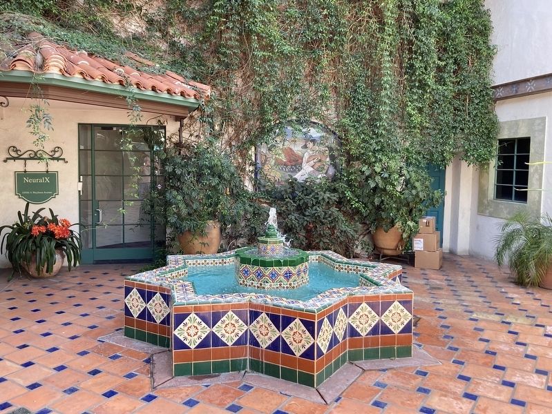 Fountain in Courtyard image. Click for full size.