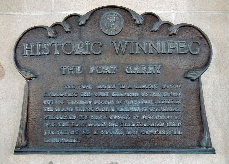 The Fort Garry Marker. Click for full size. The Fort Garry Marker image. Click for full size.