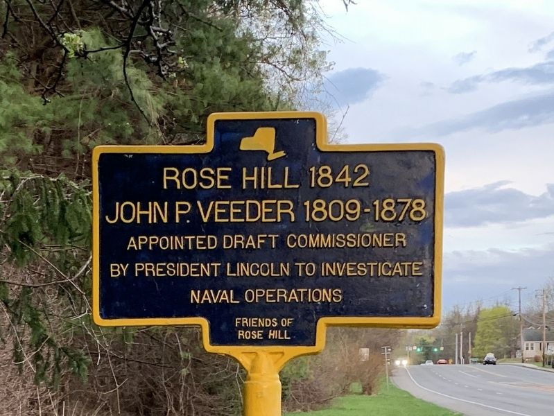 Rose Hill 1842 Marker. Click for full size. Rose Hill 1842 Marker image. Click for full size.