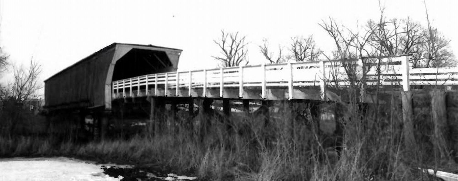 Roseman Covered Bridge. Click for full size. Roseman Covered Bridge image. Click for full size.