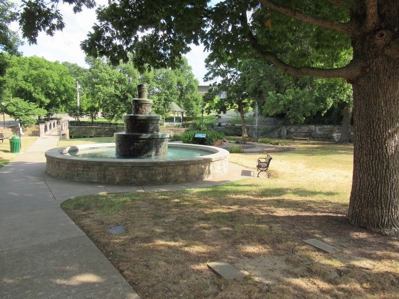 Twin Springs Park and Marker. Click for full size. Twin Springs Park and Marker image. Click for full size.