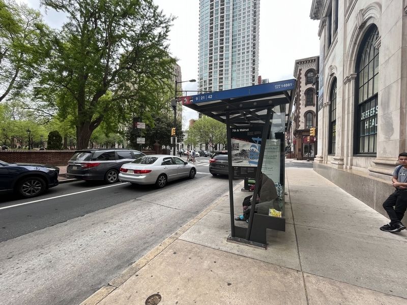 7th & Walnut Marker. Click for full size. 7th & Walnut Marker image. Click for full size.