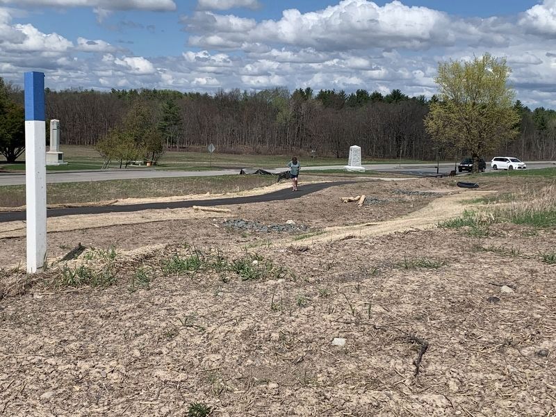 Construction At Site of Old Marker. Click for full size. Construction At Site of Old Marker image. Click for full size.