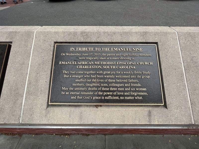 In Tribute to the Emanuel Nine Marker image. Click for full size.