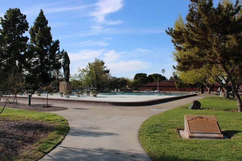 Santa Clara Campaign Treaty Site Marker image. Click for full size.