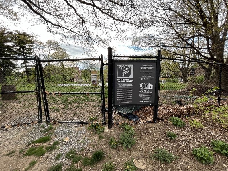 Philadelphia Orchard Project Marker. Click for full size. Philadelphia Orchard Project Marker image. Click for full size.