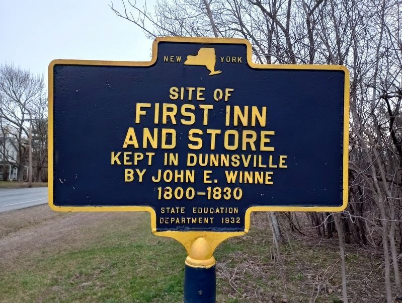 First Inn and Store Marker image. Click for full size.