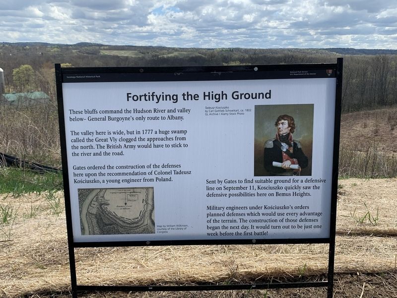 Fortifying The High Ground Marker image. Click for full size.