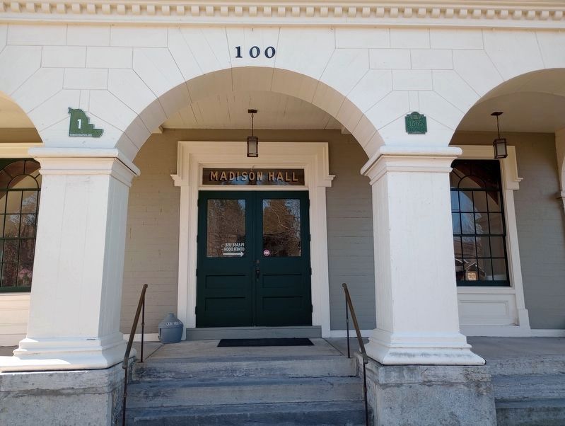 Madison Hall Entrance image. Click for full size.