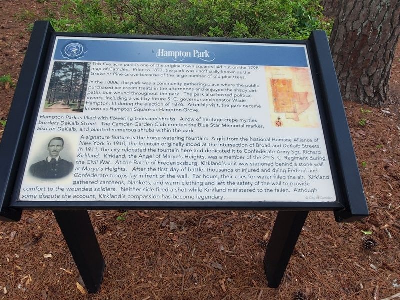 Hampton Park Marker image. Click for full size.