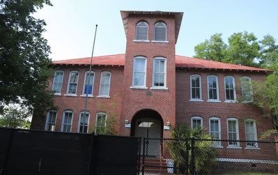 The Fort White Public School Marker image. Click for full size.