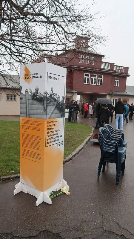 Entrance to Buchenwald. Click for full size. Entrance to Buchenwald image. Click for full size.