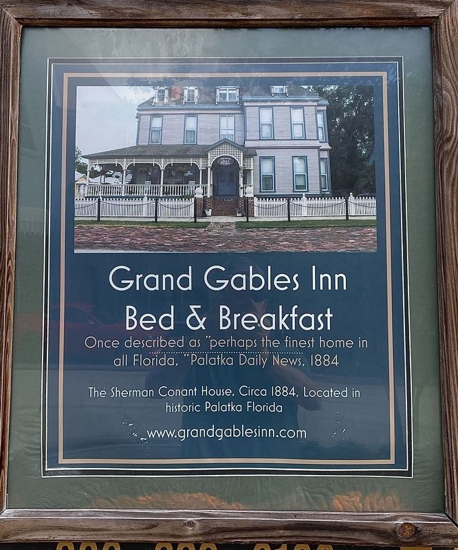 Grand Gables Inn Marker image. Click for full size.