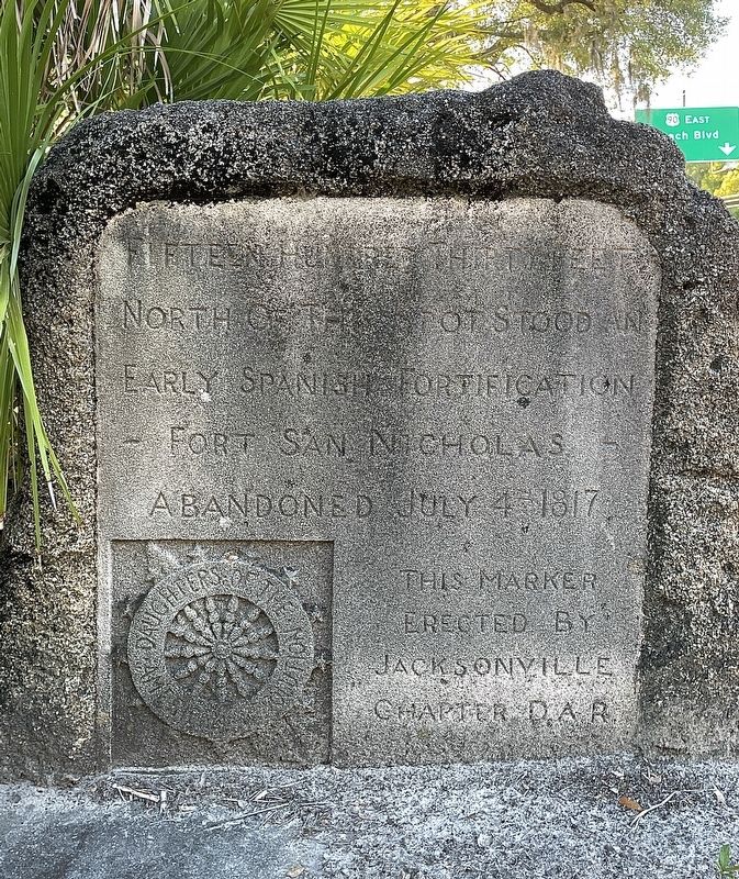 Fort San Nicholas Marker image. Click for full size.