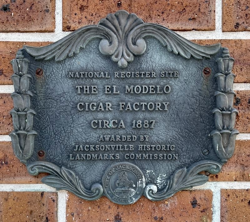 El Modelo Cigar Factory Marker image. Click for full size.