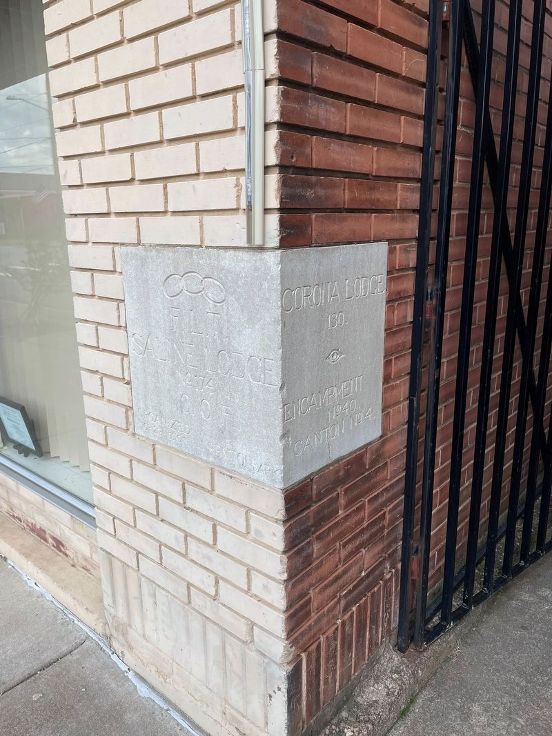 IOOF Building Cornerstone image. Click for full size.
