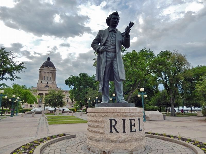 Louis Riel Monument image. Click for full size.