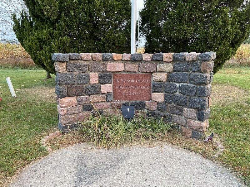 Lakeside Cemetery Veterans Memorial image. Click for full size.